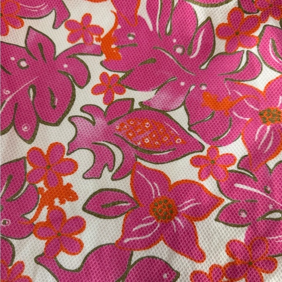 Lilly Pulitzer Palm Beach Fit Pants Vibrant Floral Delight Size 8 - Picture 6 of 6
